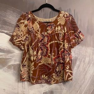 Corey Lynn Calter • Floral Print • Blouse